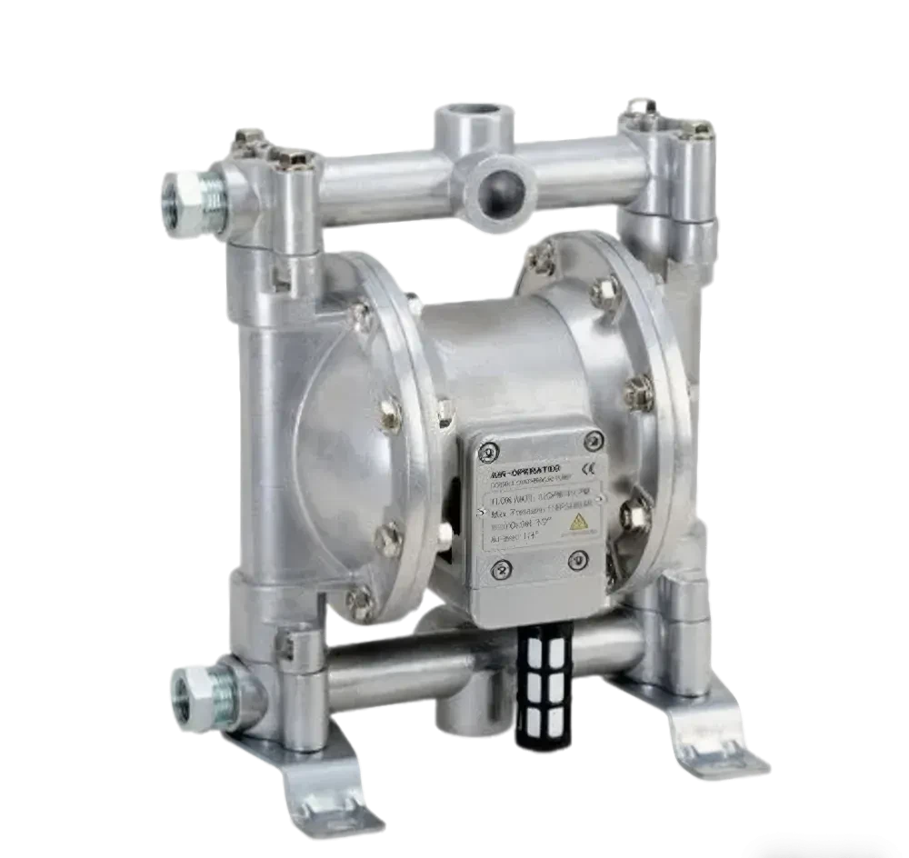 304 Stainless Steel Food Grade In-Line Pressure Electric Wilden Diaphragm Pump — 5/6