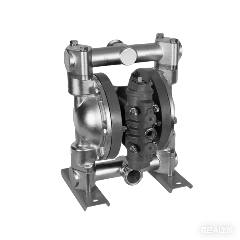 Stainless Steel 0.55kw-22kw Air Electric Pneumatic Air Operated Wilden Diaphragm Pump — 5/6