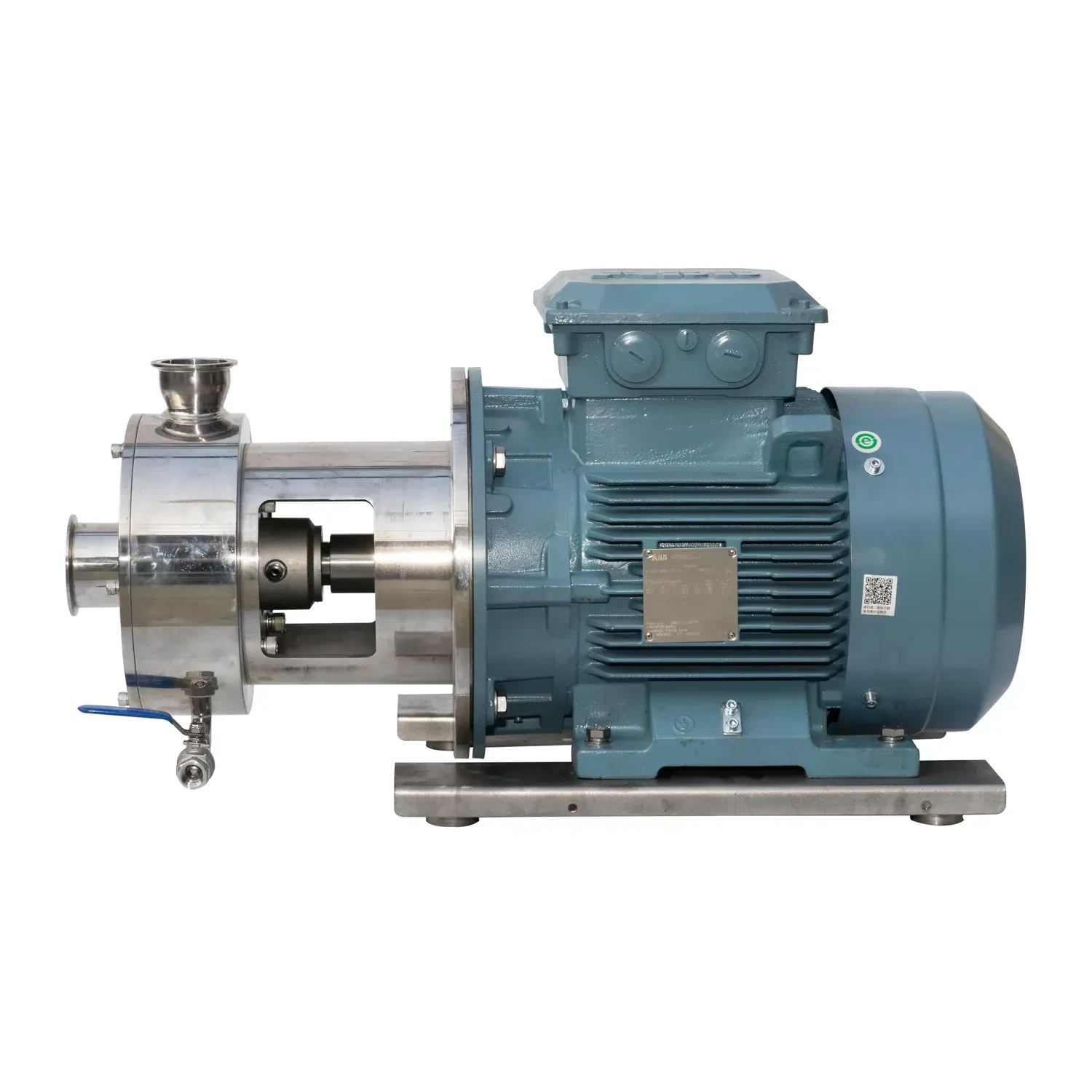 Stainless Steel Large-Diameter Mixing Platform Dairy inline Homogenizer Emulsion Pump — 3/6