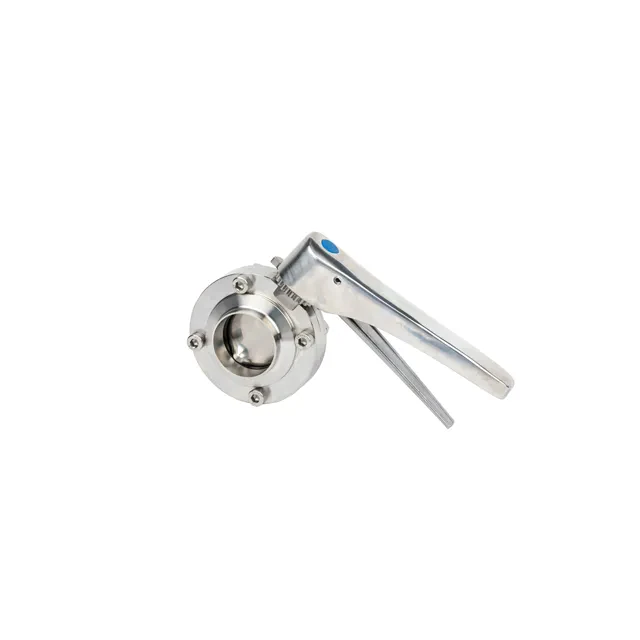 SS304 Sanitary Corrosion Resistant Manual Lug Split Butterfly Valve — 5/6