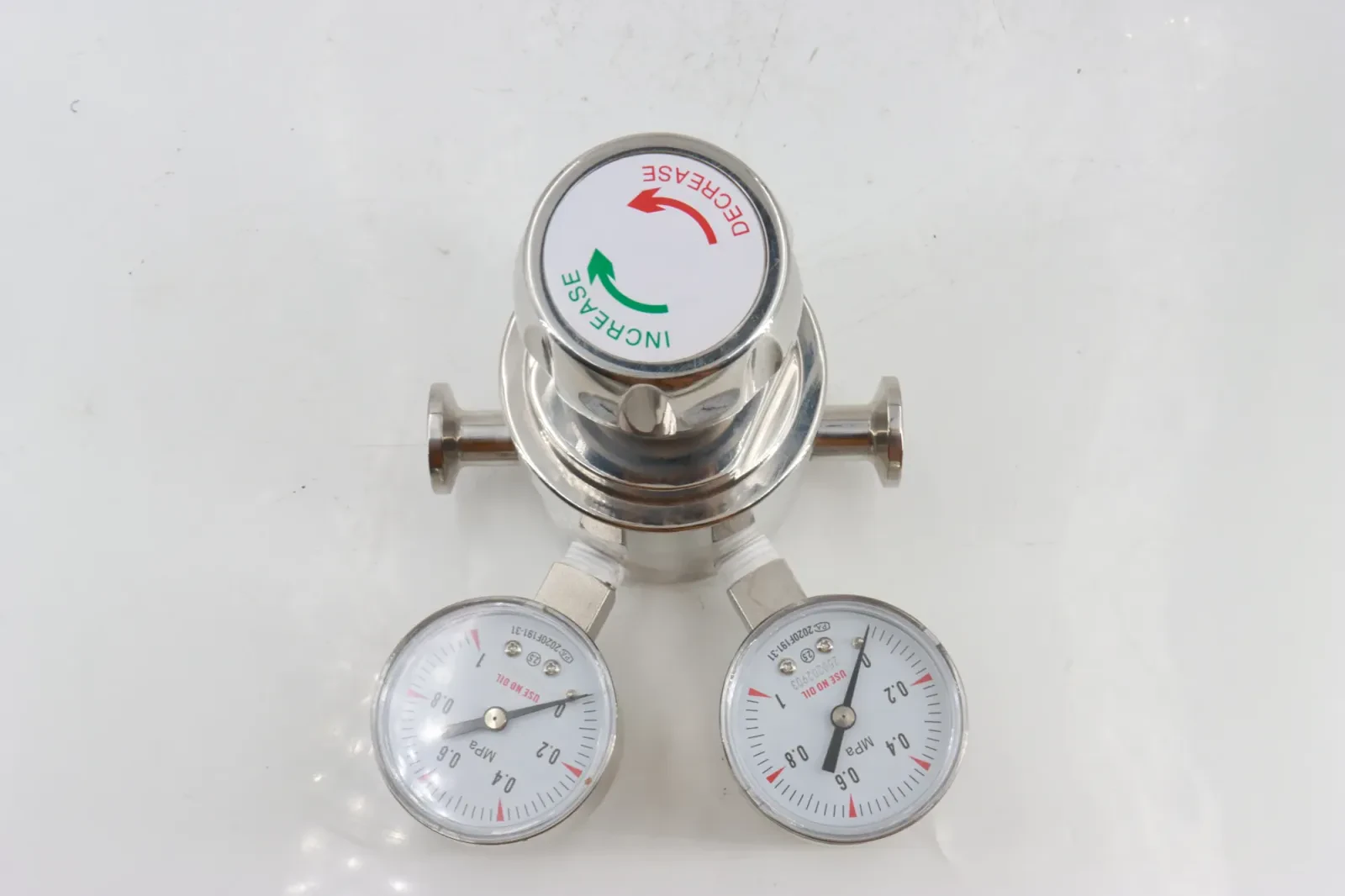 Corrosion Resistant Sanitary Grade Flow Regulator Pressure Reducing Valve — 6/6