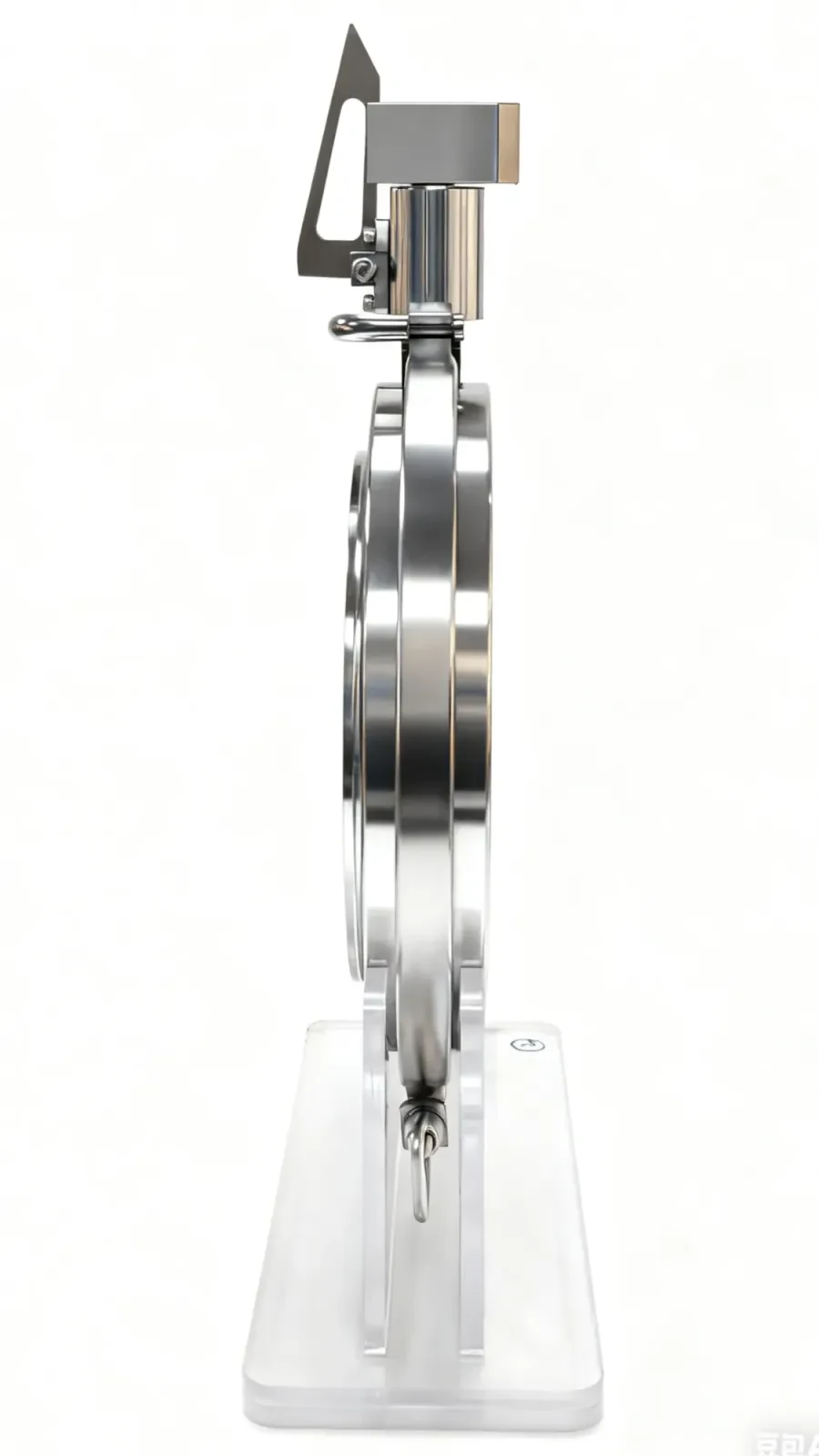 Stainless Steel Sanitary Hastelloy Powder Manual Butterfly Valve — 2/6