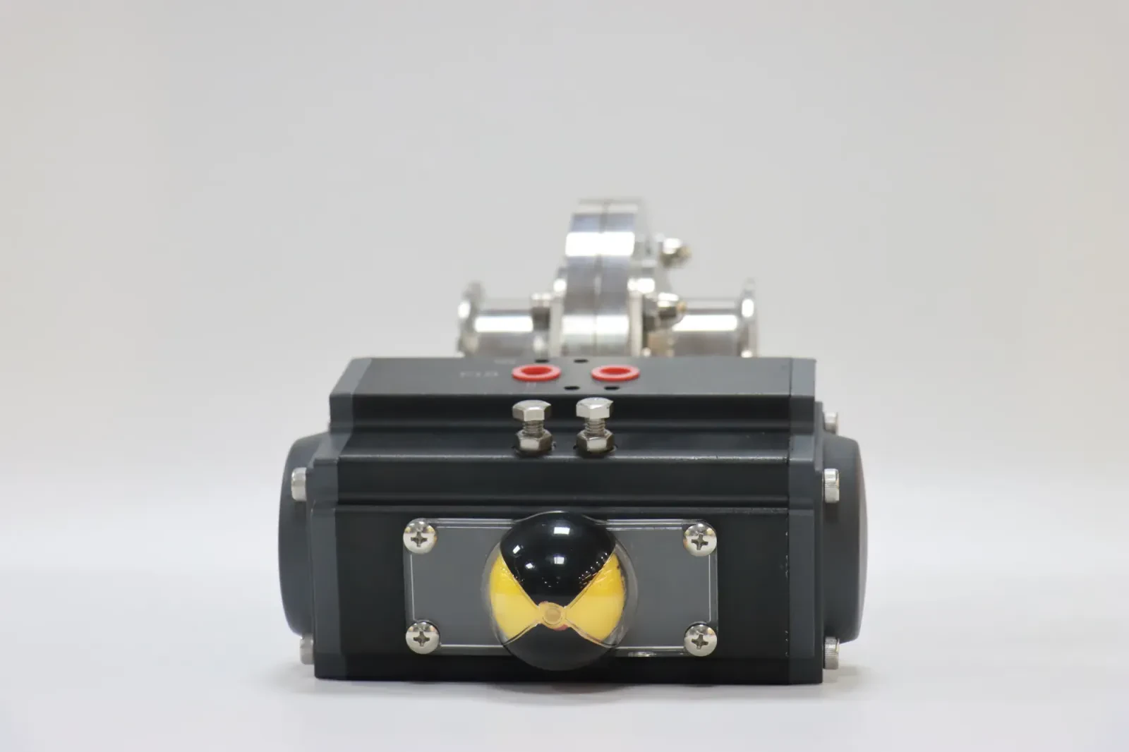 Stainless Steel Clamped Hastelloy Pneumatic wafer Butterfly Valve — 5/6