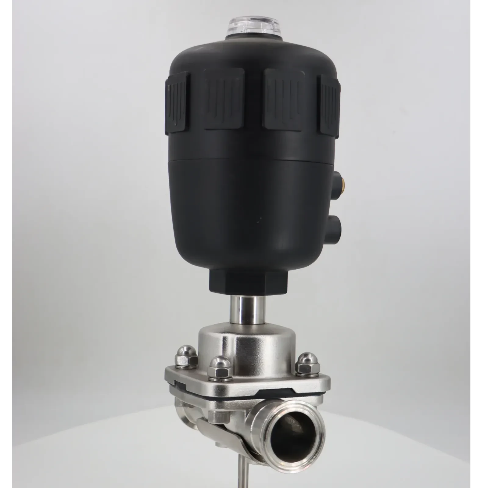 Stainless Steel Sanitary Welded Plastic Pneumatic Diaphragm Valve — 3/4