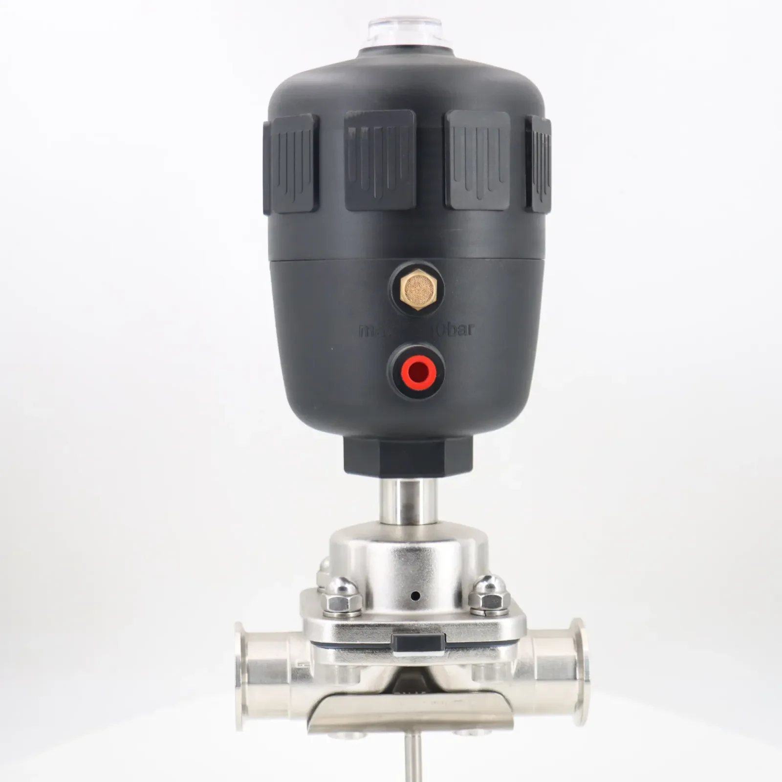 Stainless Steel Sanitary Welded Plastic Pneumatic Diaphragm Valve — 4/4