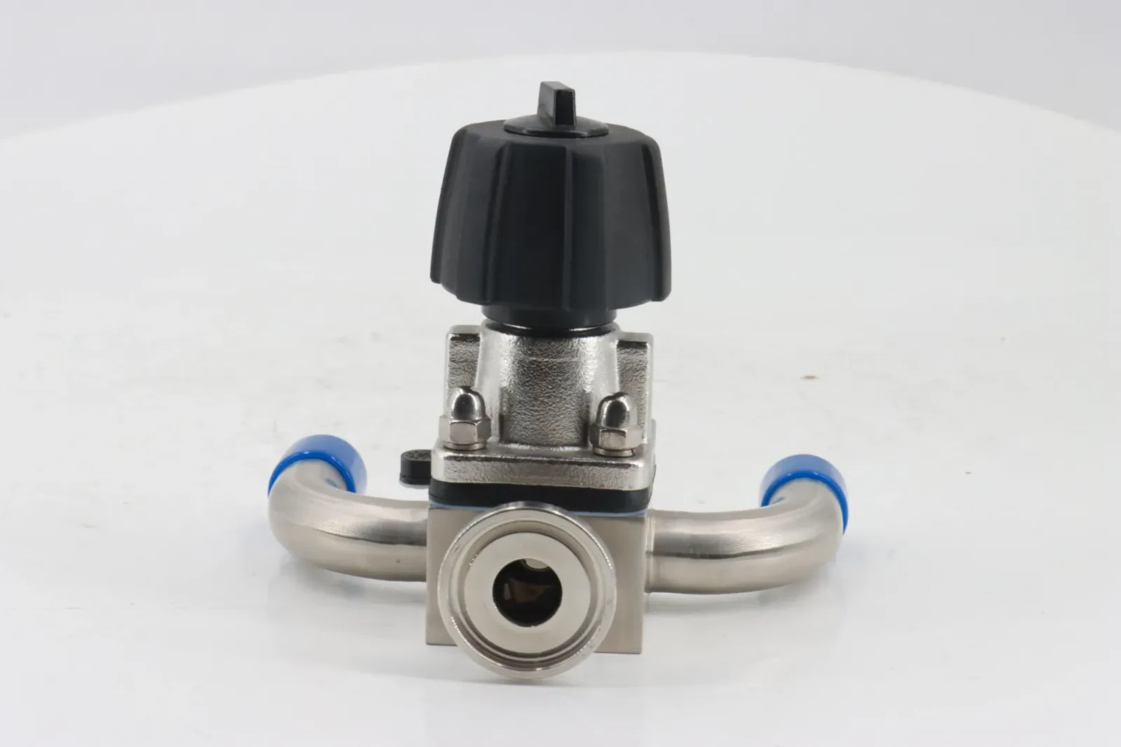 Stainless steel aseptic manual U-shaped diaphragm valve — 5/6