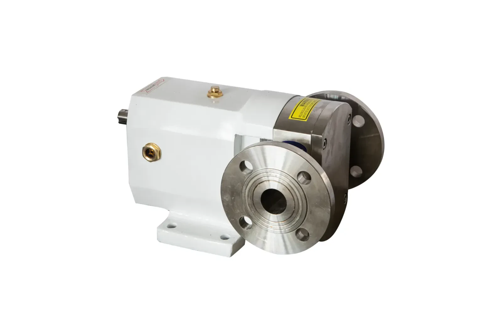 304 Stainless Steel High Flow Rate Chocolate Rubber Rotary Lobe Pump — 2/6