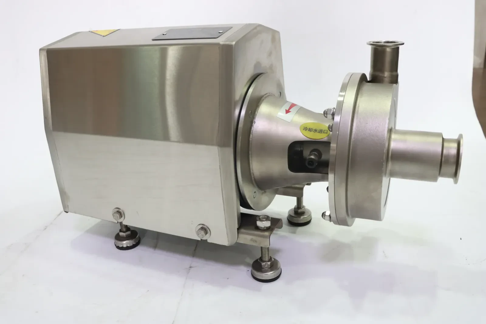Stainless Steel CIP Liquid Ring Self Priming Vertical 1.5 Kw Centrifugal Pump — 4/6