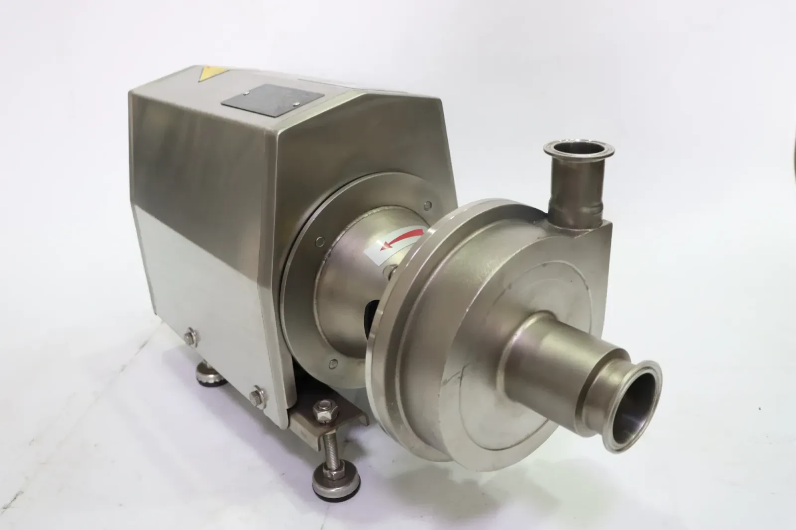 Stainless Steel CIP Liquid Ring Self Priming Vertical 1.5 Kw Centrifugal Pump — 5/6