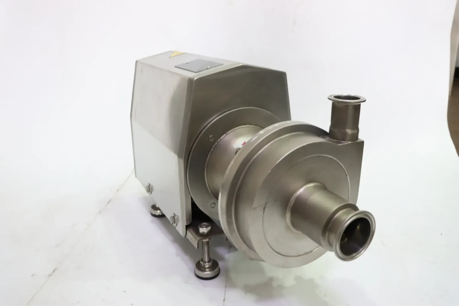 Stainless Steel CIP Liquid Ring Self Priming Vertical 1.5 Kw Centrifugal Pump — 6/6