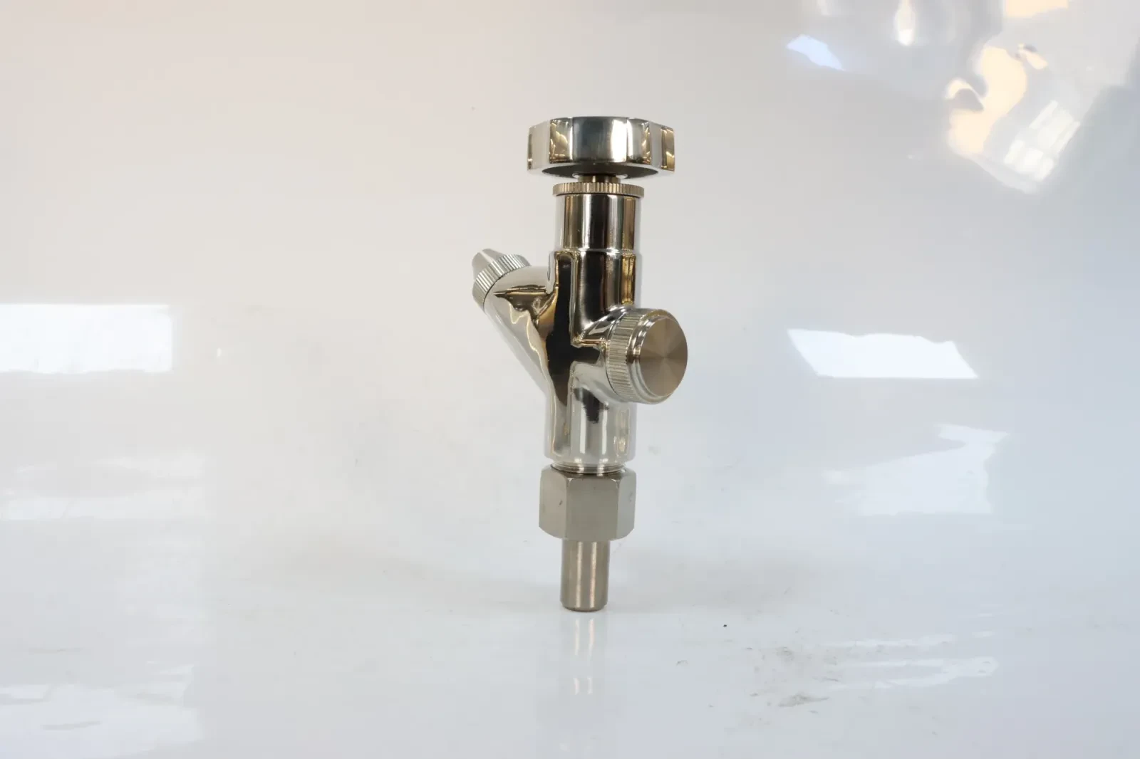 Stainless Steel Sanitary European Pfa Lined Oil Sampling Valve — 1/5