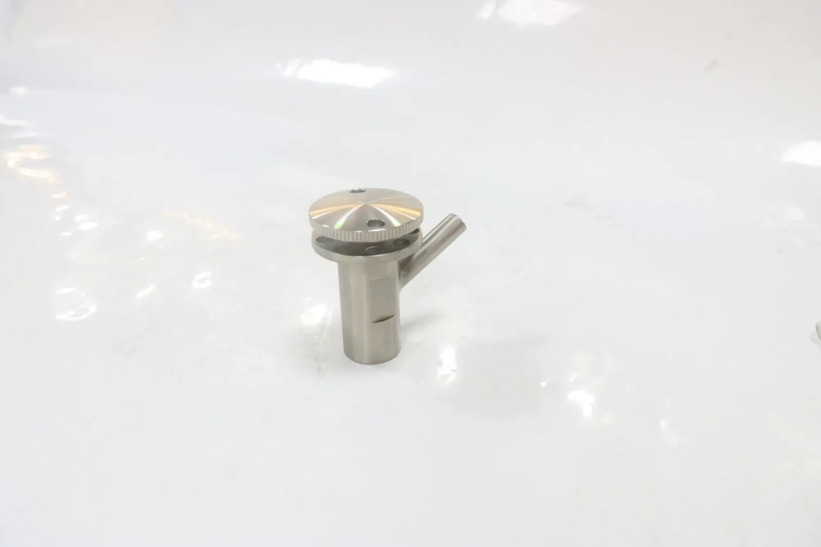 Stainless Steel Sanitary Positioning Dairy Yogurt Sampling Valve — 4/6