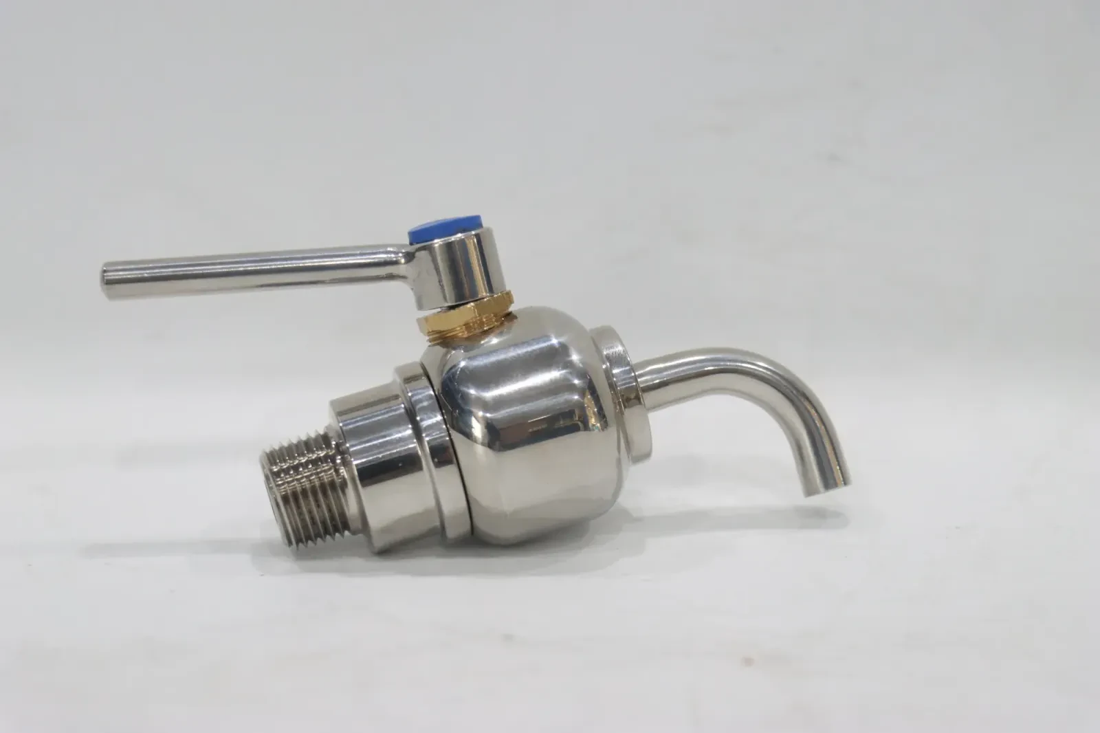 SS304 Sanitary Grade External Thread Faucet-Type Aseptic Sampling Valve — 6/6