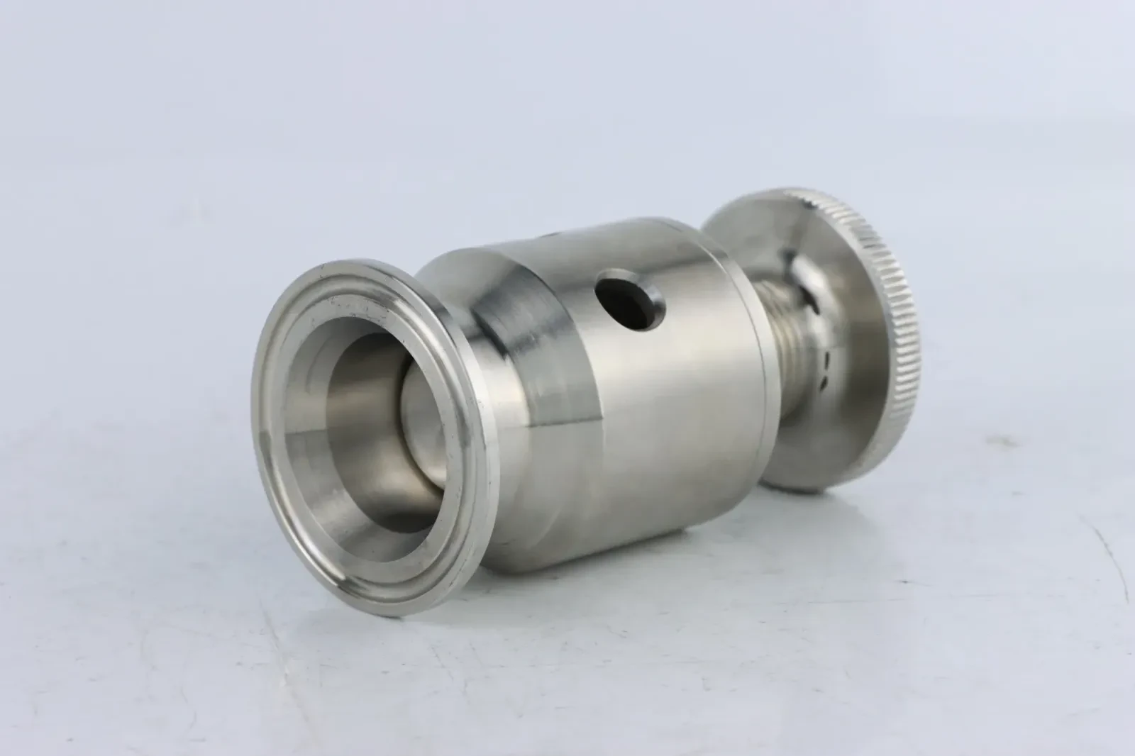 Stainless Steel Sanitary Adjustable Hydraulic Safety Exhaust Valve — 2/6