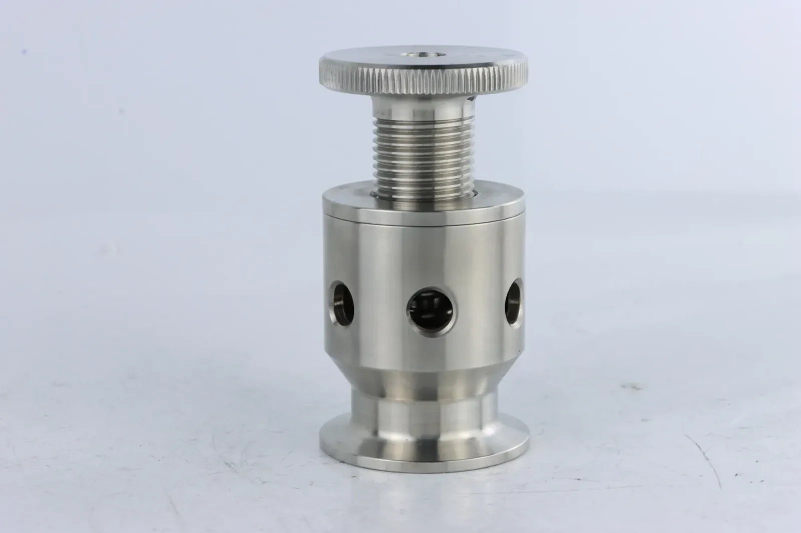 Stainless Steel Sanitary Adjustable Hydraulic Safety Exhaust Valve — 5/6