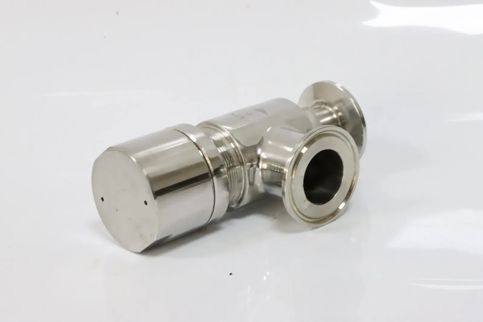 Stainless Steel Sanitary Mini Threaded exhaust Safety Relief Valve — 3/6