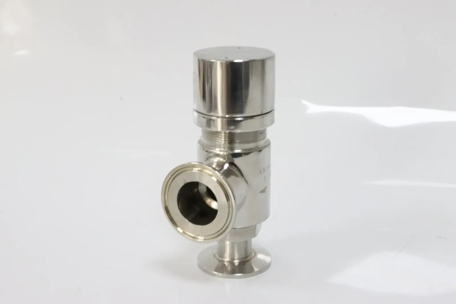 Stainless Steel Sanitary Mini Threaded exhaust Safety Relief Valve — 6/6