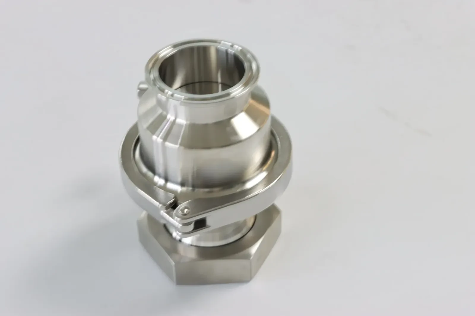 Sanitary Stainless Steel Union swing wafer Check Valve — 2/6