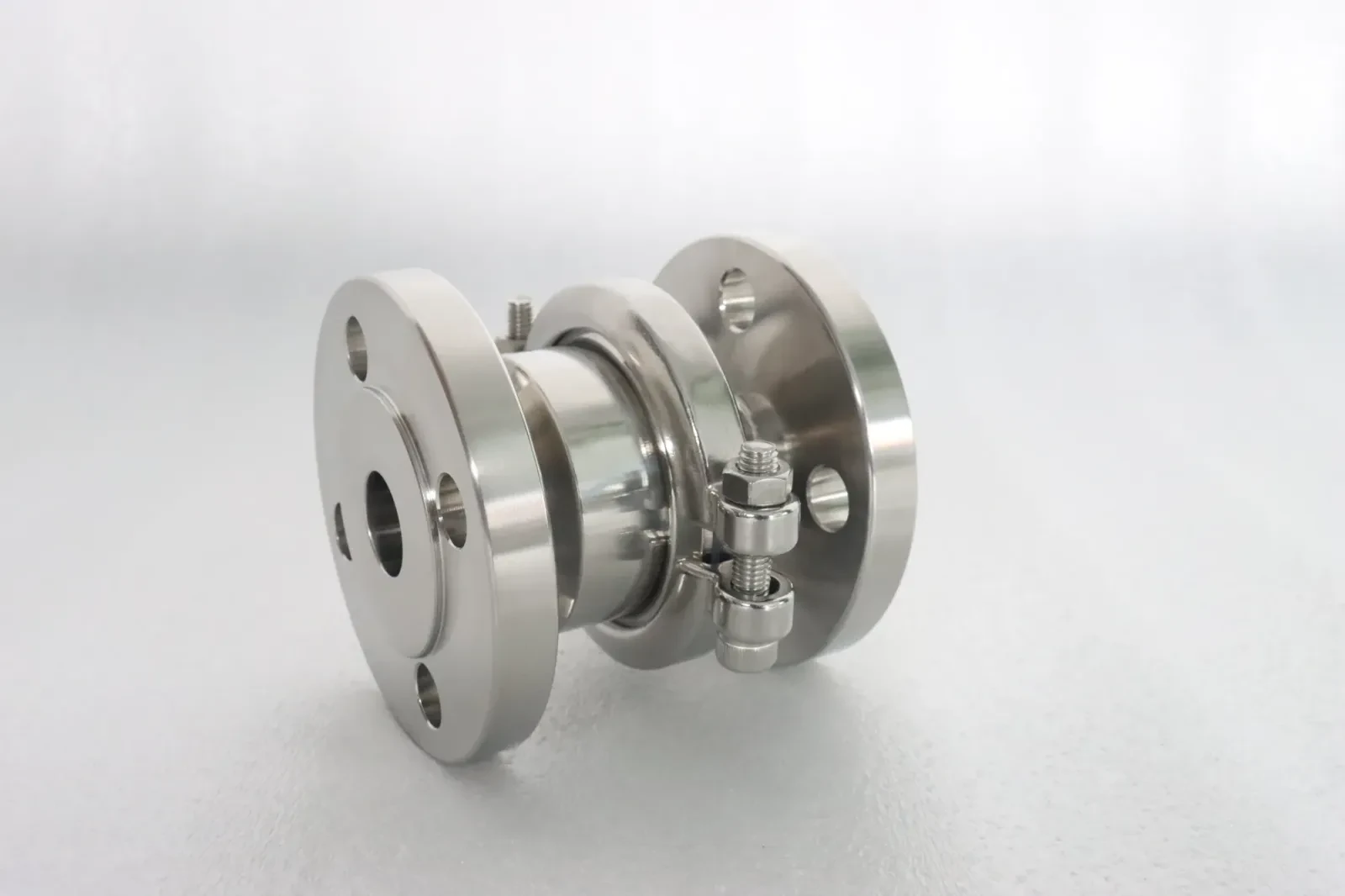 Sanitary Stainless Steel Double Flange Clamp Check Valve — 2/6
