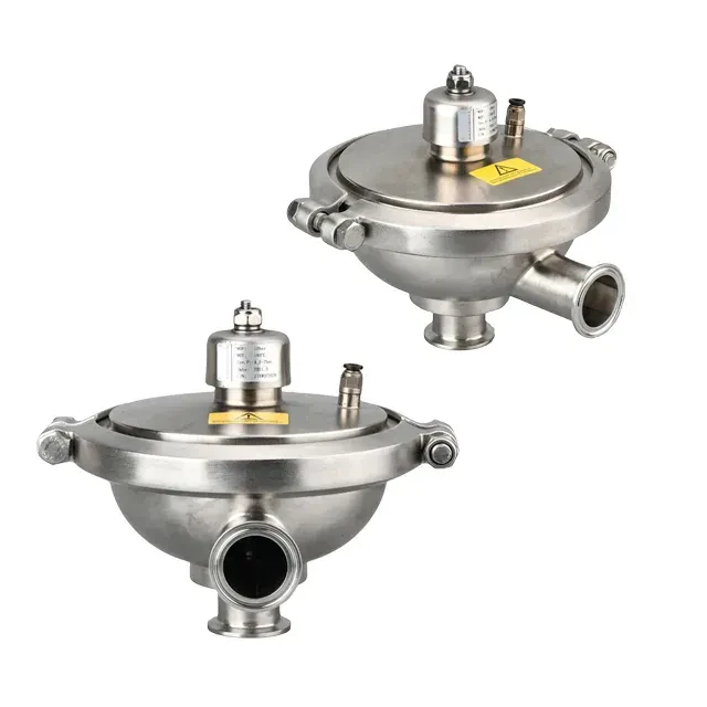 Stainless Steel Sanitary Mirror Polished Welded CPM Valve — 4/6