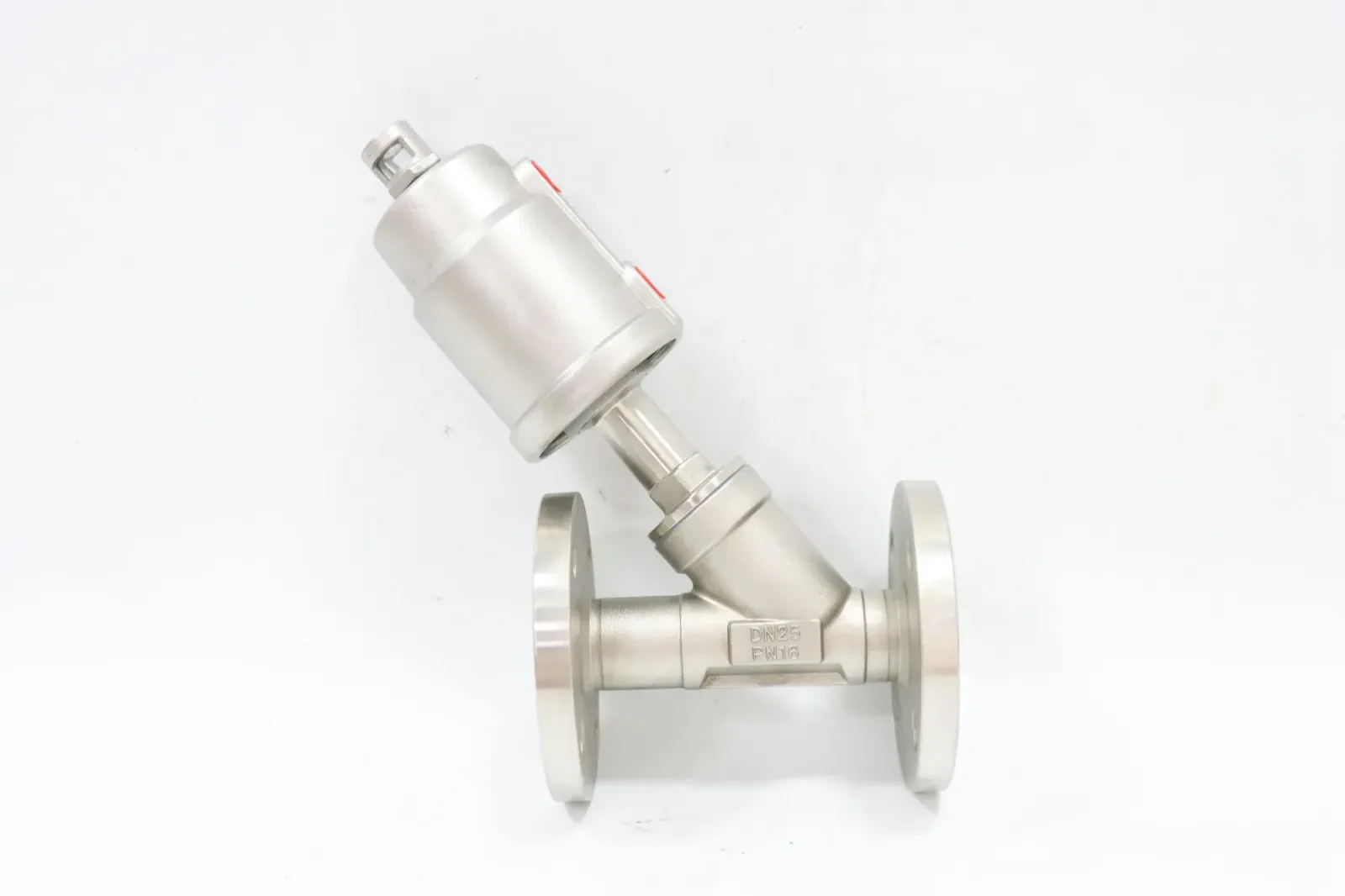 Stainless Steel High Temperature Corrosion Resistant Flange Steam Angle Seat Valve — 2/5