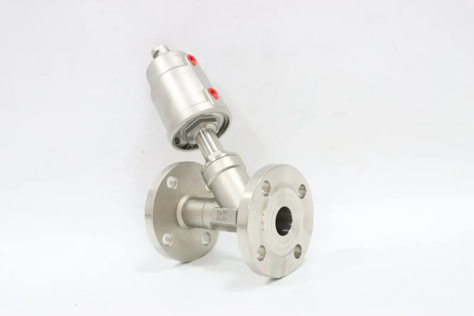Stainless Steel High Temperature Corrosion Resistant Flange Steam Angle Seat Valve — 5/5