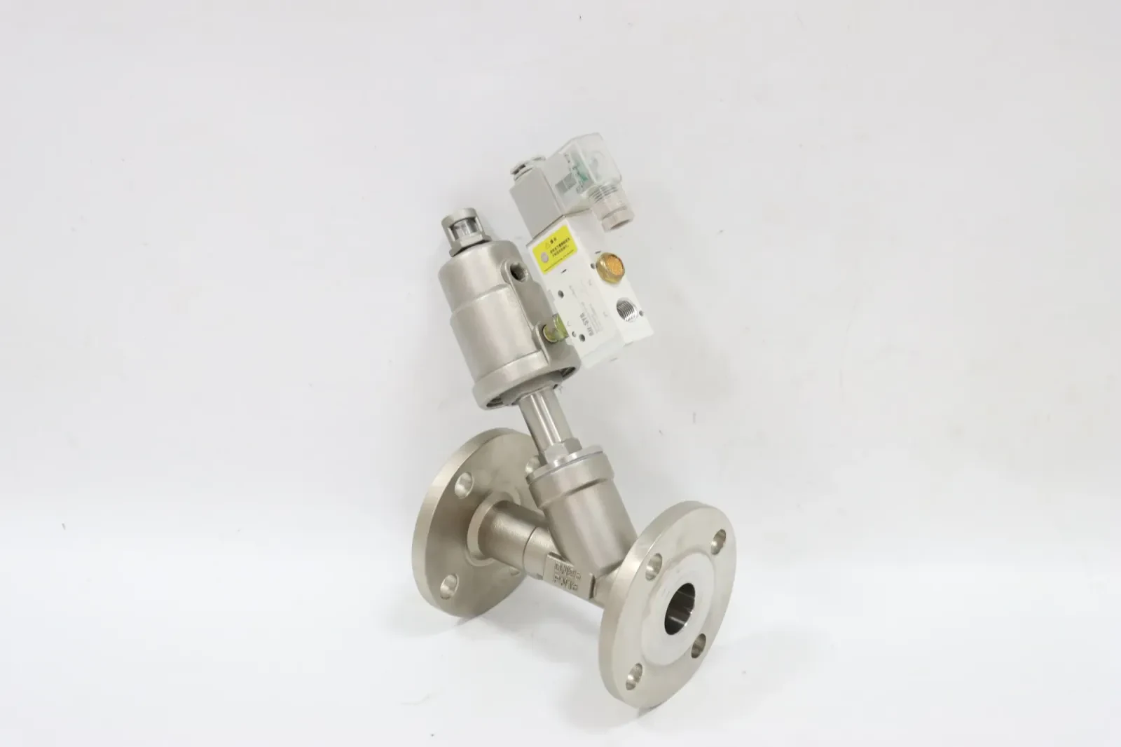 Stainless Steel Two Way Female Air Pneumatic Angle Seat Valve — 6/6
