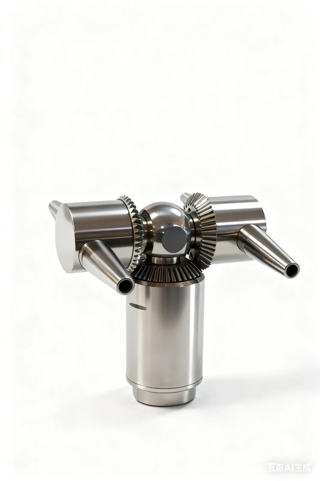Stainless steel sanitary 360-degree rotating tank cleaning nozzle — 2/5