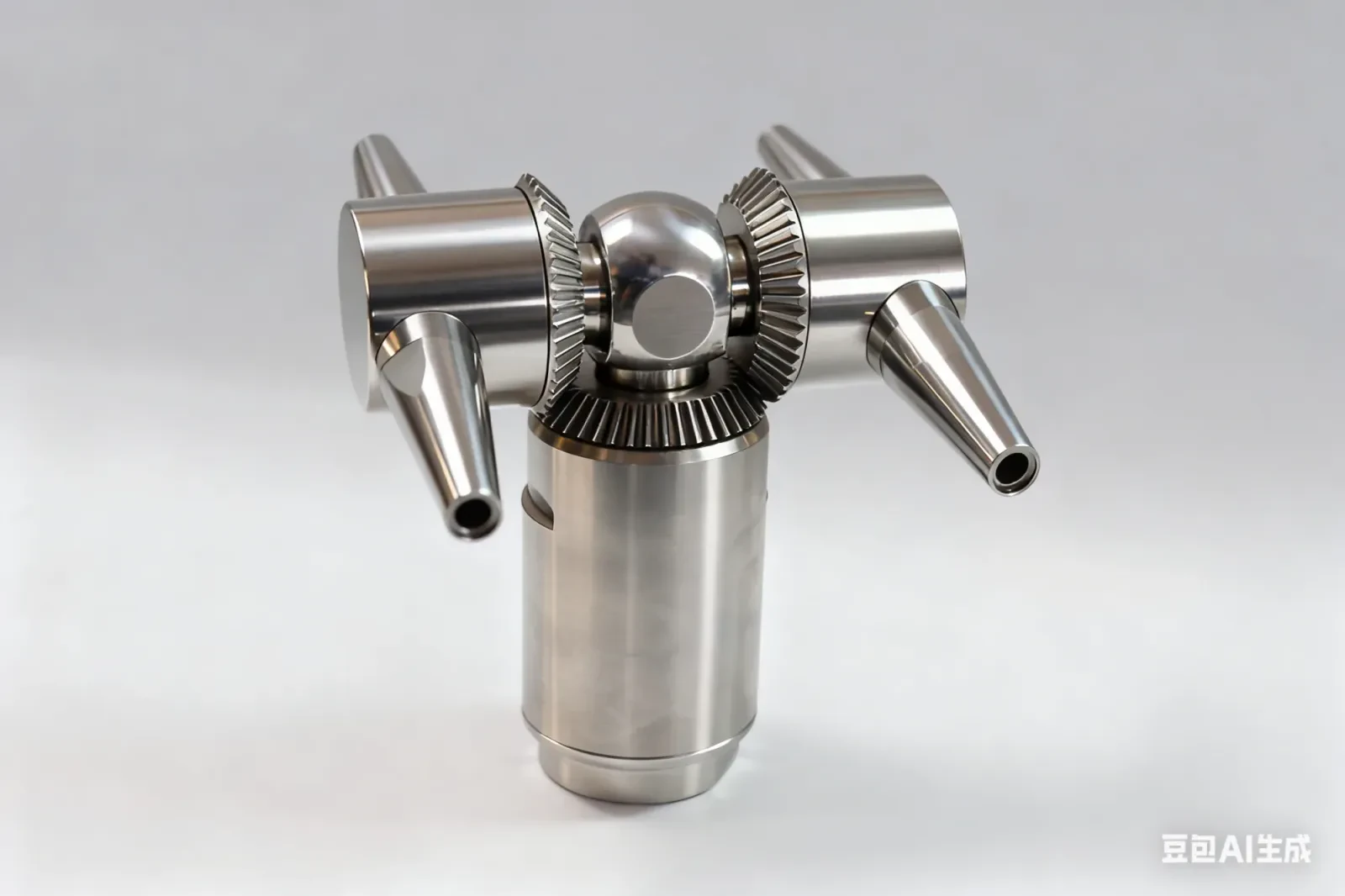 Stainless steel sanitary 360-degree rotating tank cleaning nozzle — 4/5
