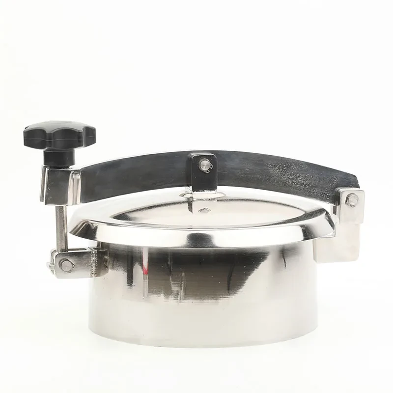 Sanitary stainless steel pressureless round manway — 6/6