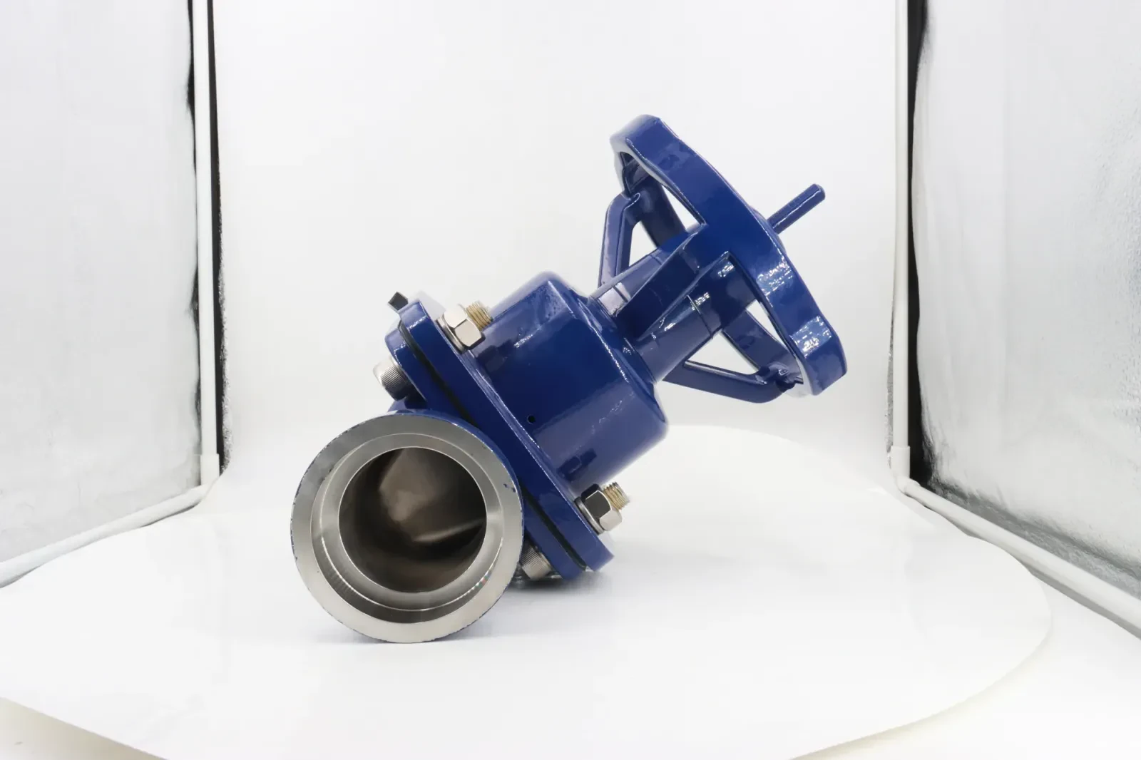 Stainless Steel Sanitary Rubbe Manual Water Diaphragm Valve — 3/6