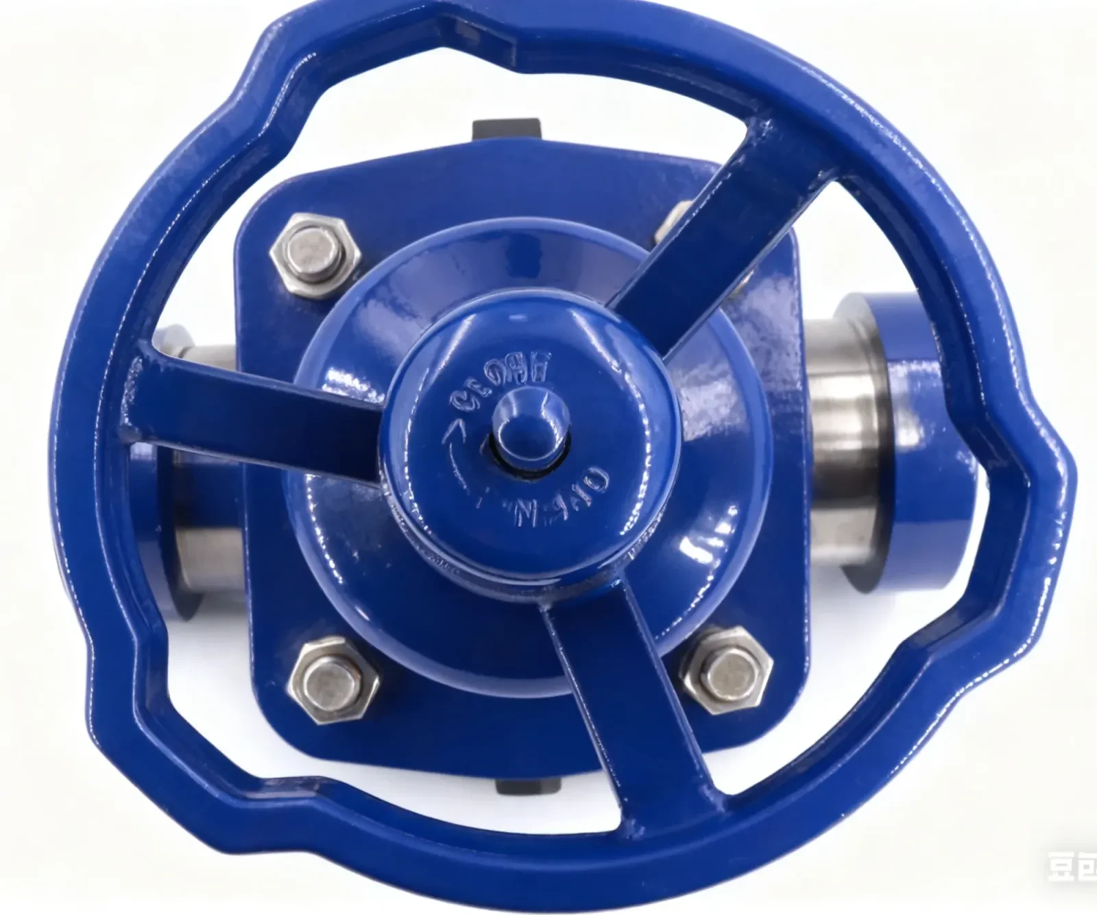 Stainless Steel Sanitary Rubbe Manual Water Diaphragm Valve — 4/6