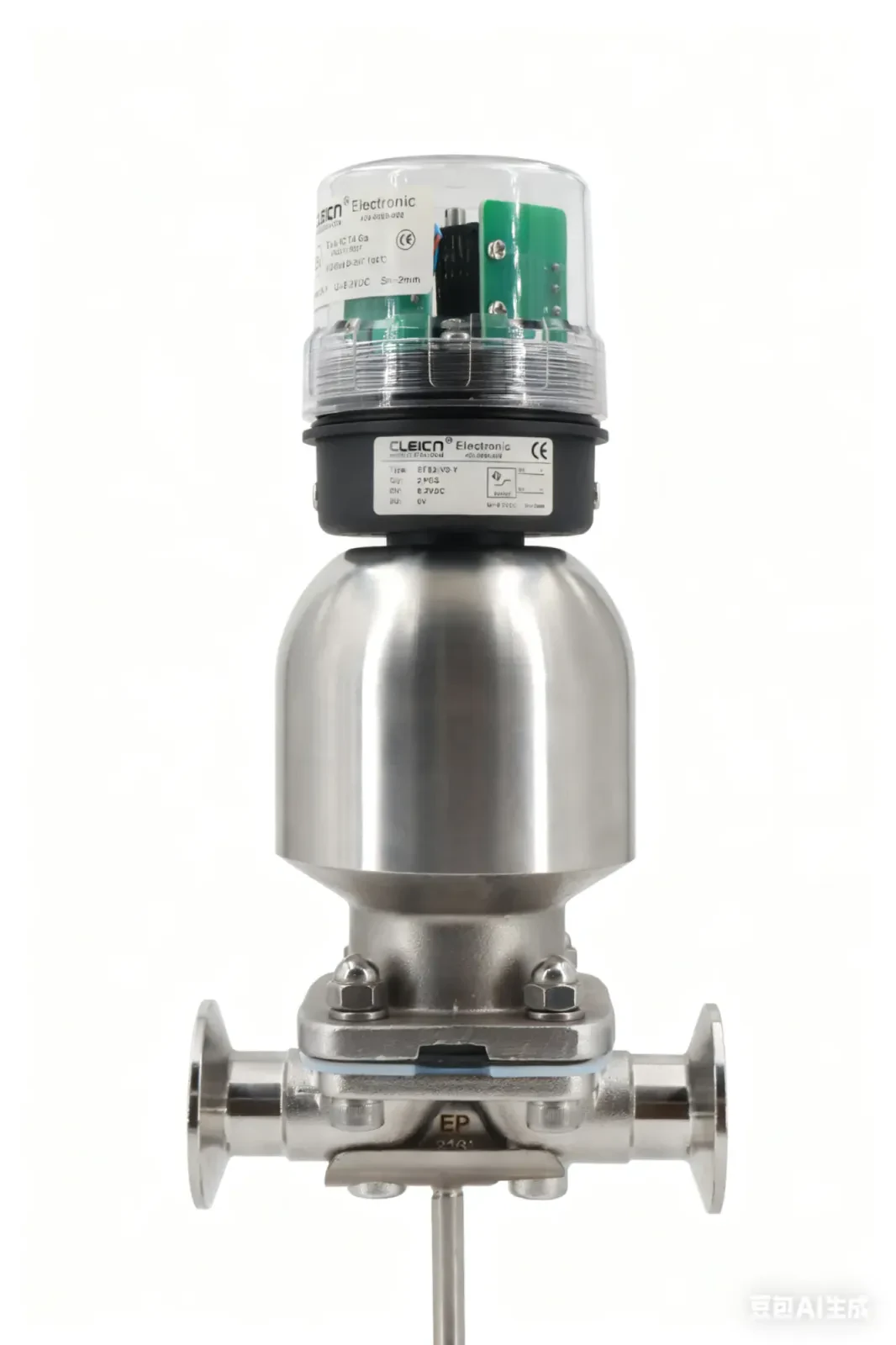 Stainless Steel Quick-Installation Welded Threaded Pneumatic gemu Diaphragm Valve — 5/6