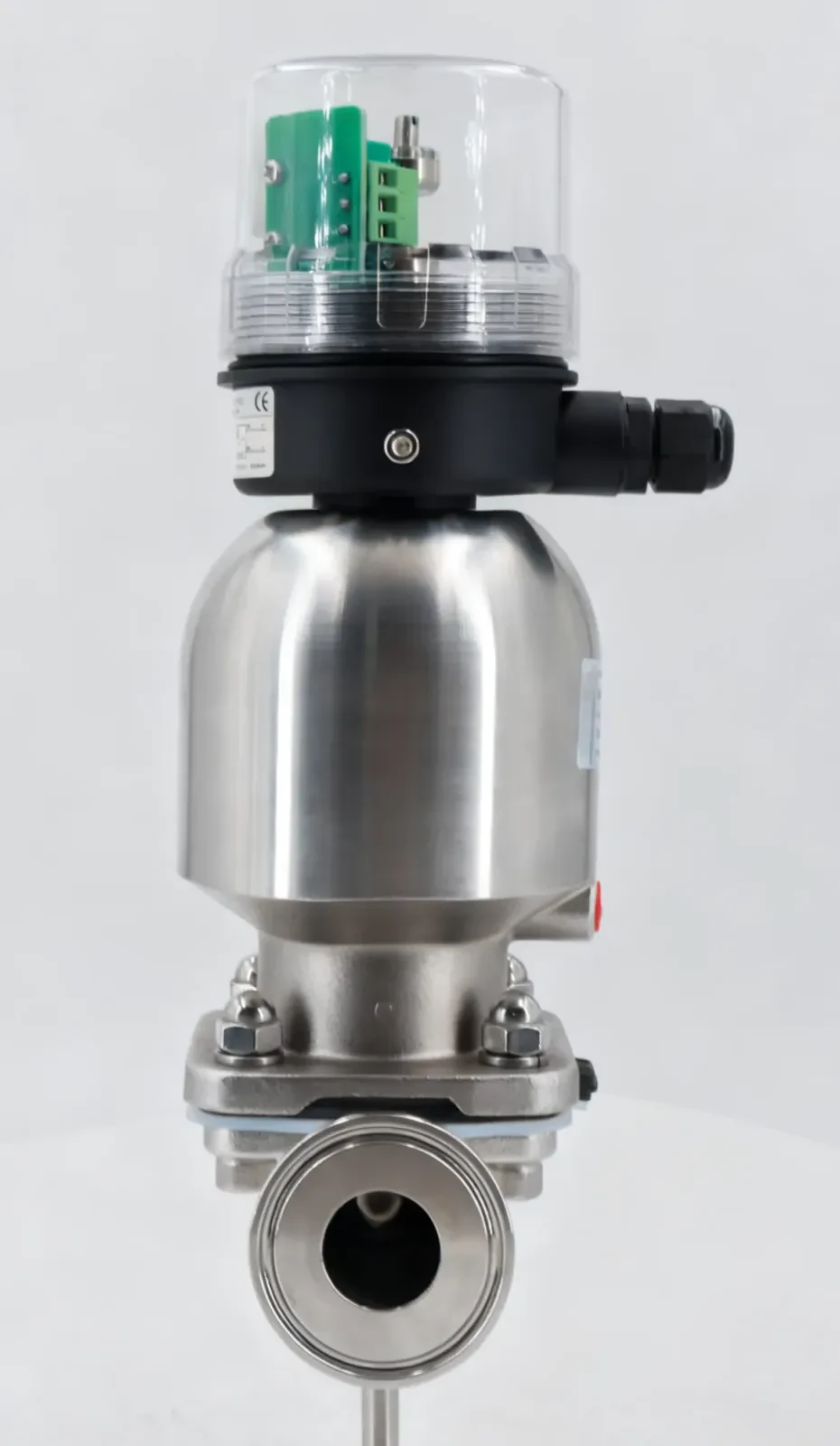 Stainless steel pneumatic quick-installation welded threaded diaphragm valve — 4/6