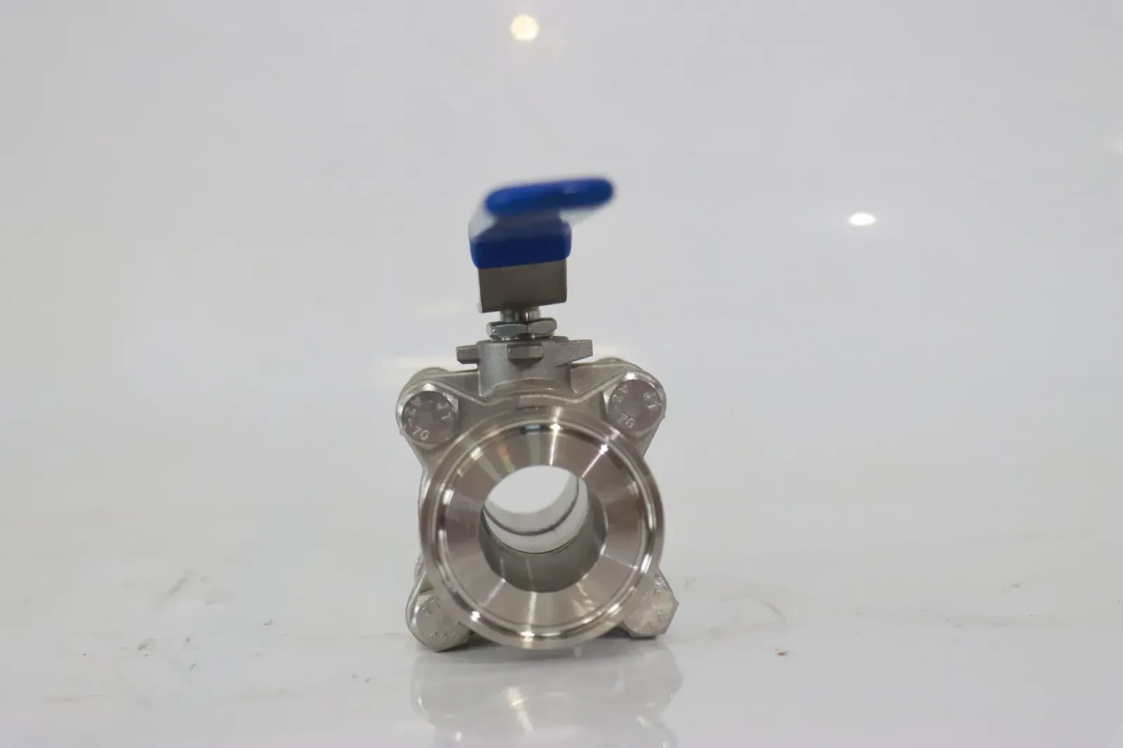 Stainless Steel Sanitary Clamp-type Three-piece Api Ball Valve — 4/6