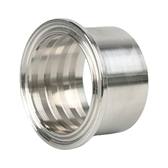 Stainless Steel Sanitary DN15 Polished Threaded Ferrule Fitting — 2/6