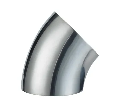 Stainless Steel Sanitary ISO1127 2WK AS1528.3 JN-FT-20 5001 45°Short Welded Elbow — 2/6