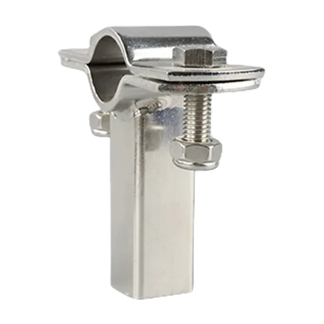 Stainless Steel Sanitary Round Pipe Clamp Bracket For Food — 2/6