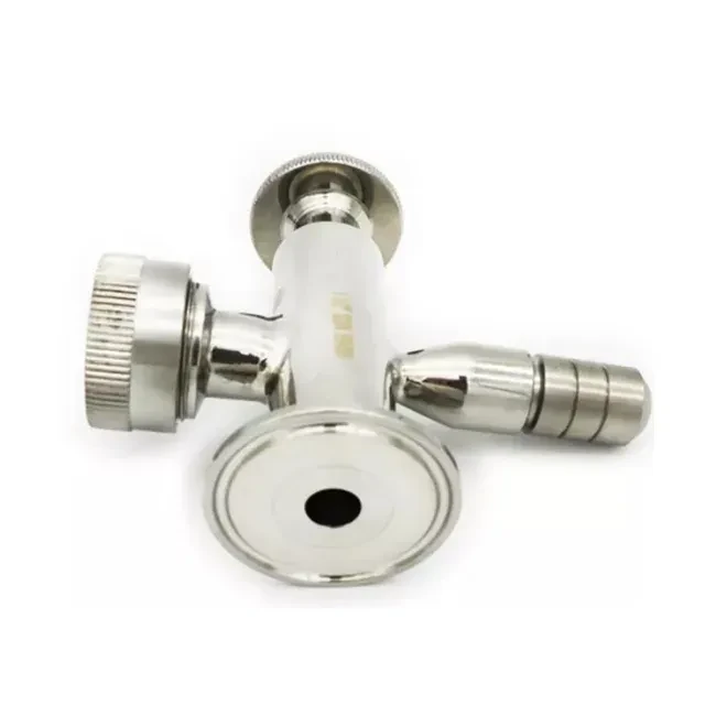 Stainless Steel Sanitary Quick-install Level Valve For Chemical Industry — 3/6