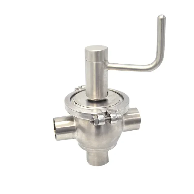 Stainless Steel Manual Differential Type Flow Diversion Valve — 5/6