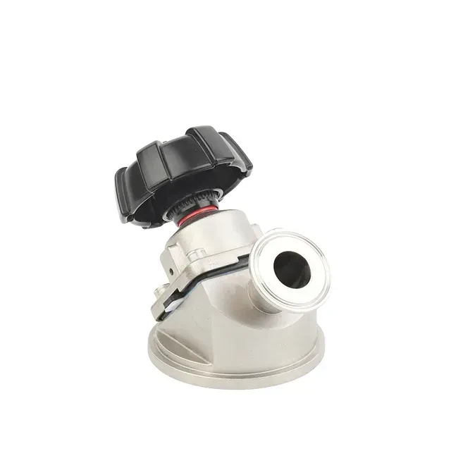 Stainless Steel Sanitary Ordinary Manual Tank Bottom Valve — 3/6