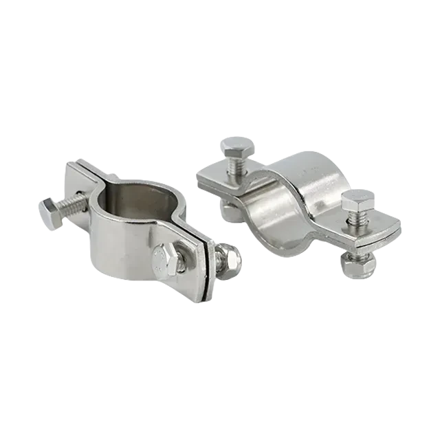 Steel Stainless Sanitary High Perfomace Round Clamp Saddle Pipe Clamp — 2/6