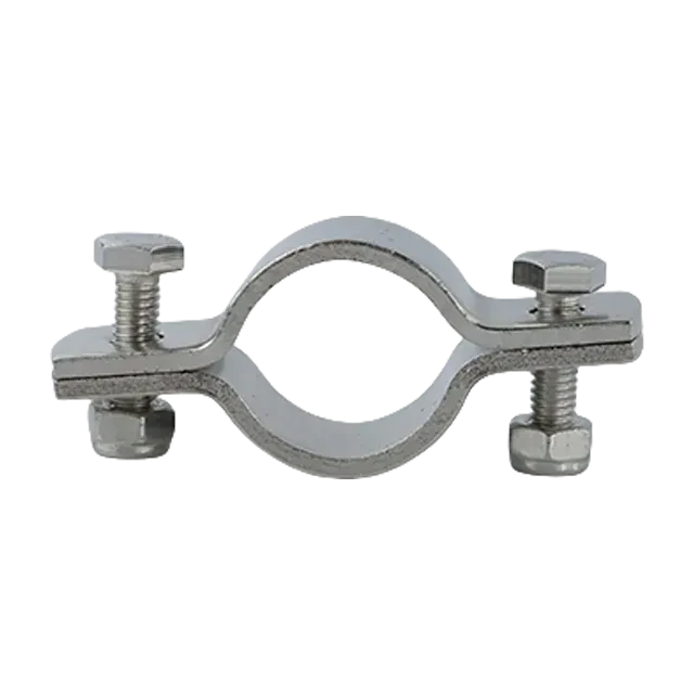 Steel Stainless Sanitary High Perfomace Round Clamp Saddle Pipe Clamp — 6/6