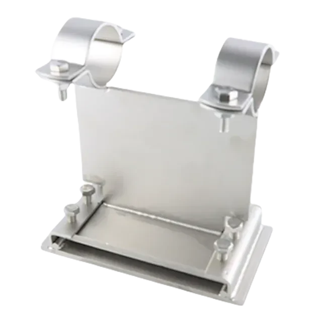 Stainless Steel Fixing and Sliding Pipe Clamp Support Brackets for Steel Pipe — 2/6