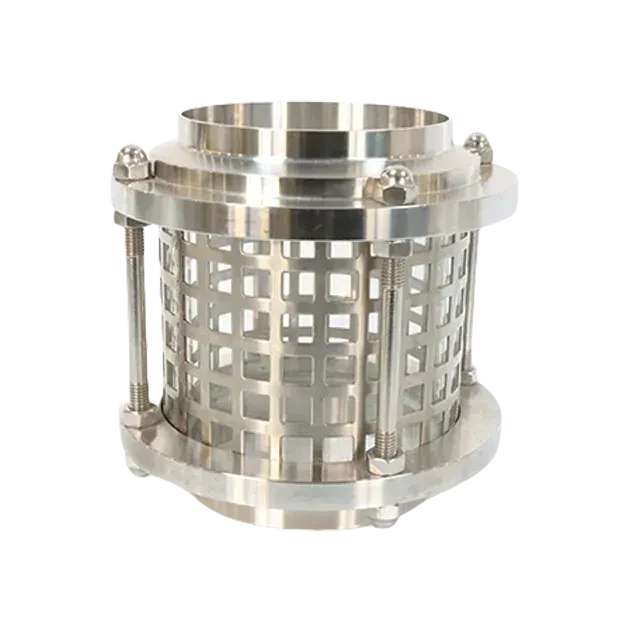 Industrial Stainless Steel  Cylindrical Borrosilicate Tube Type Sight Glass — 5/6