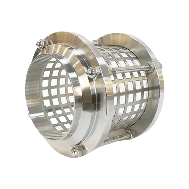 Industrial Stainless Steel  Cylindrical Borrosilicate Tube Type Sight Glass — 3/6