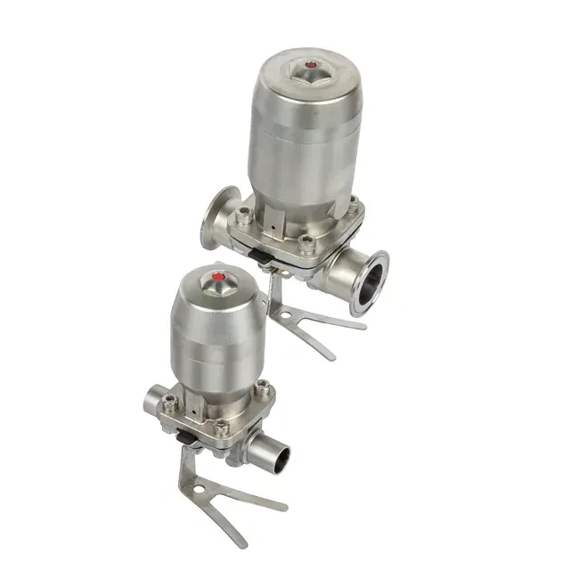 Stainless Steel Sanitary Butt Weld Zero Static U-type Diaphragm Valve — 2/6