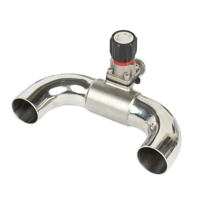 Stainless Steel Sanitary Butt Weld Zero Static U-type Diaphragm Valve — 6/6