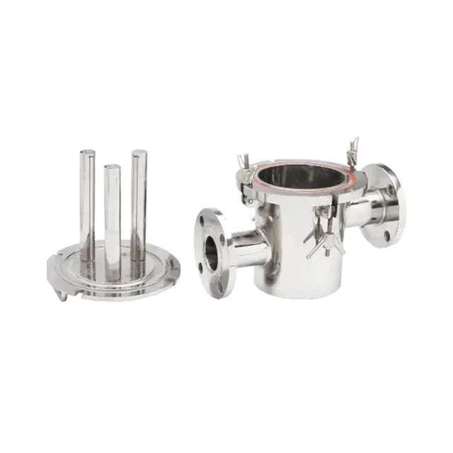 Stainless Steel Sanitary Water Treatment Magnet Filter with Flange End — 5/6