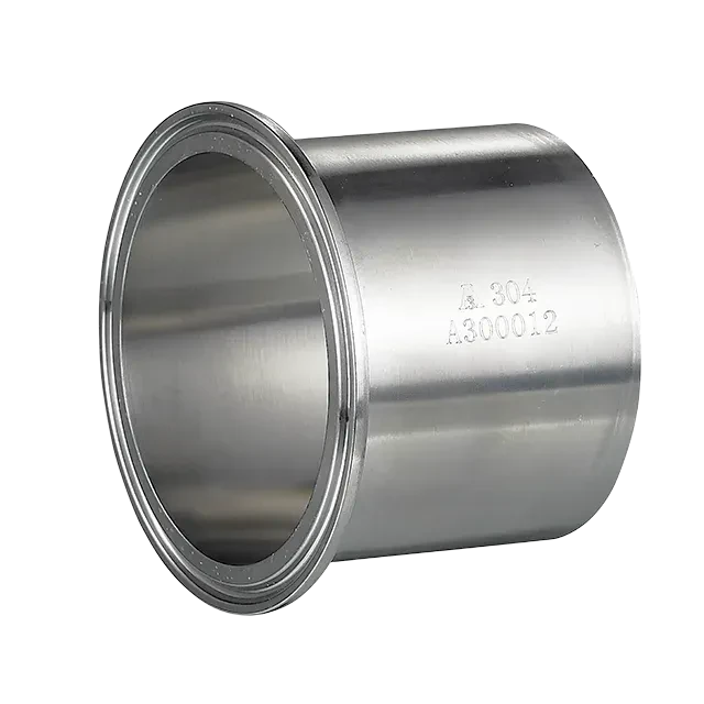 Stainless Steel Hygienic Polished Weld on Ferrule Connector — 3/6